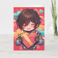 Cute Boy Sci-Fi Anime Love