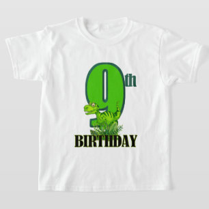 Cute boys age nine dinosaur T-Shirt