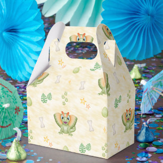 Cute Boys Dino Birthday Dinosaur Favour Box