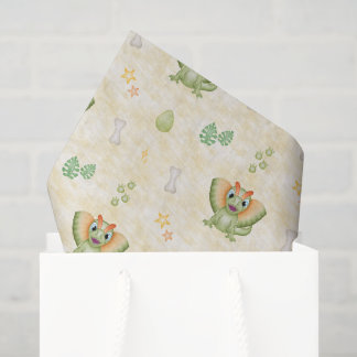 Cute Boys Dino Birthday Dinosaur Tissue Paper