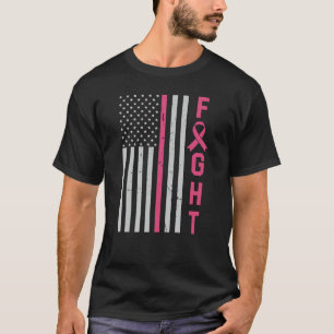 Cute Breast Cancer Awareness Friends Family Fight T-Shirt