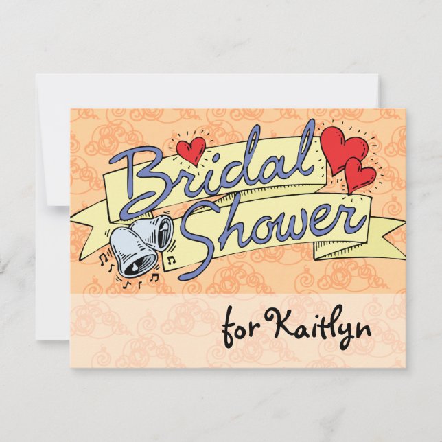 Cute Bridal Shower Melon Invitation (Front)