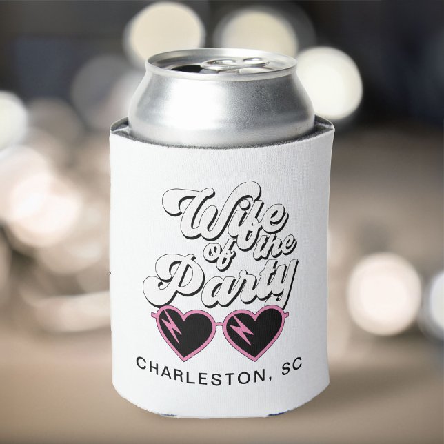 Cute Bride Bachelorette Party Can Cooler (Creator Uploaded)