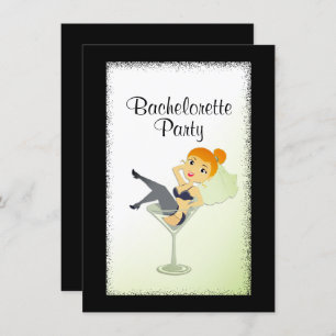 Cute Bride to Be Bachelorette Party Invitation