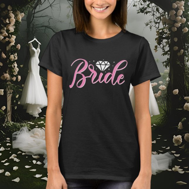 Cute Bride wedding word art  T-Shirt (Creator Uploaded)