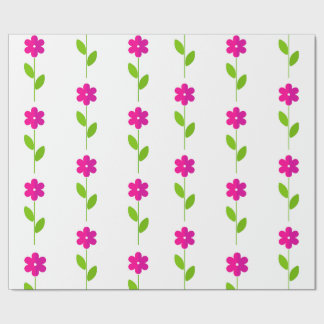 Cute & Bright Daisy Floral Wrapping Paper