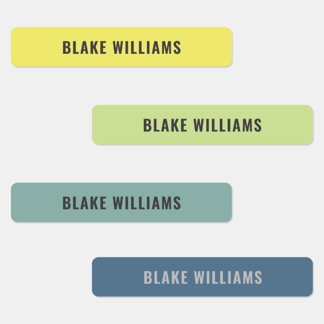 Cute Bright Gender Neutral Colour Coded Custom Kid (Group)