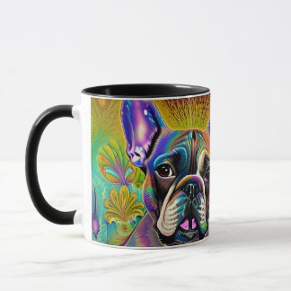 Cute Brindle French Bulldog Mug