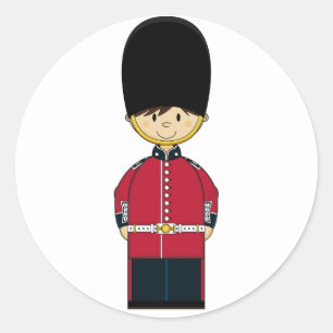 Cute British Royal Guard Sticker
