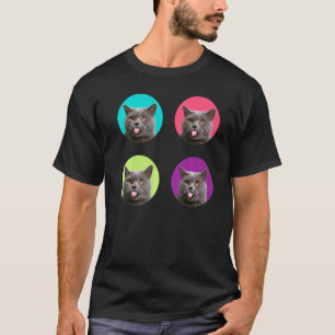 Cute British Shorthair Cat Colour Funny Shorthair T-Shirt