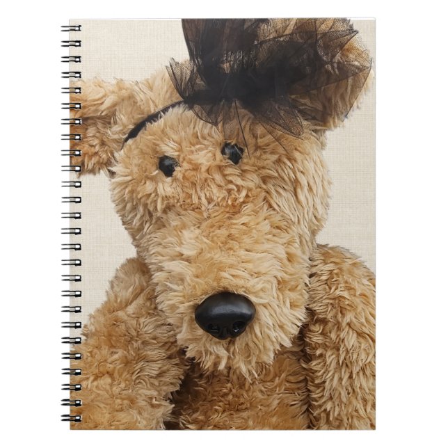 Cute Brown Bear Notebook (Front)