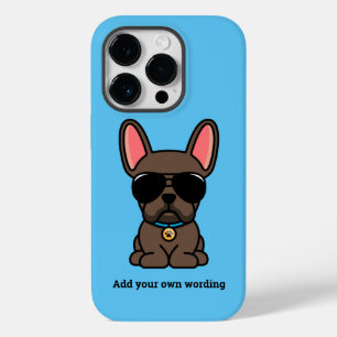 Cute Brown French Bulldog Case-Mate iPhone Case