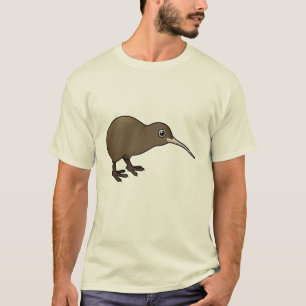 Cute Brown Kiwi from New Zealand T-Shirt