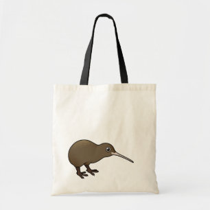 Cute Brown Kiwi from New Zealand Tote Bag