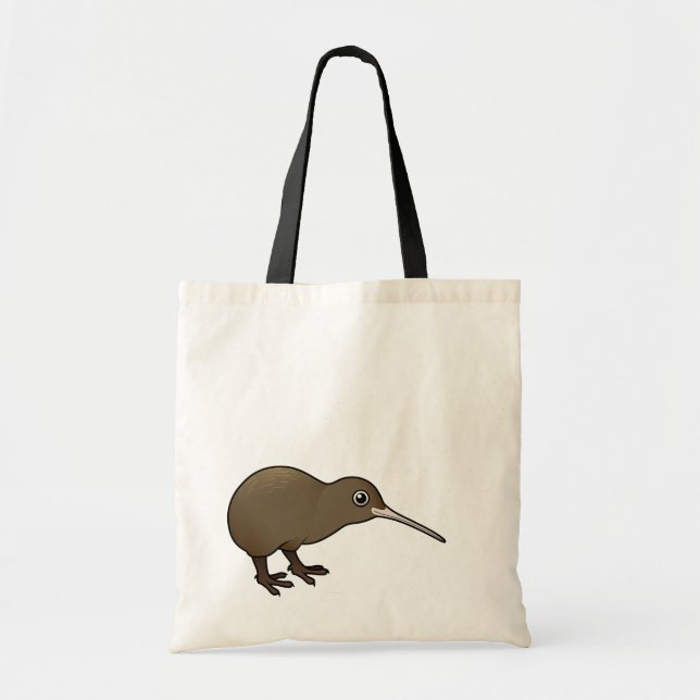 Cute Brown Kiwi from New Zealand Tote Bag (Front)