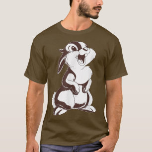 Cute Brown Rabbit Bunny Animal Smiling Rabbit Stan T-Shirt