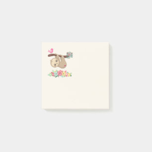 Cute Brown Sloth Hanging Upside down Post-it Notes