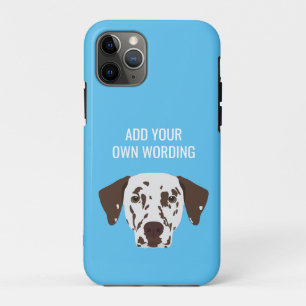 Cute Brown-Spotted Dalmatian iPhone 11 Pro Case