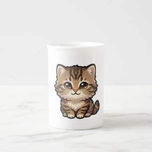 Cute Brown Tabby Kitten Speciality Mug