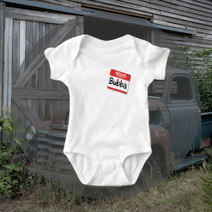 Cute Bubba Design - Southern Humour Baby Bodysuit