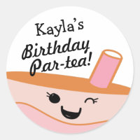 Cute Bubble Tea Boba Birthday Party 