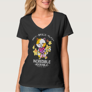 Cute Bubble Tea Cat Kitten Japanese Incredible A T-Shirt
