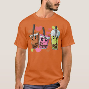 Cute Bubble Teas Bobas Otaku Kawaii  775 T-Shirt