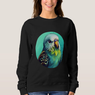 Cute Budgie Bird Parakeet Birds Bird Breeder 2 Sweatshirt