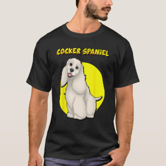Cute Buff Cocker Spaniel T-Shirt