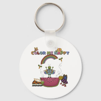 Cute Bugs Colour Me Happy Key Ring