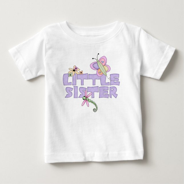 Cute Bugs Little Sister T-shirts (Front)