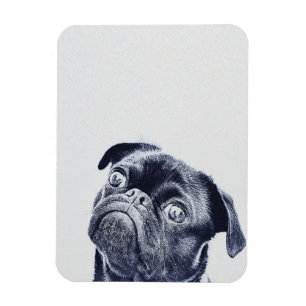 Cute Bulldog Artwork Bulldog Lover Gift Magnet