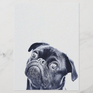 Cute Bulldog Artwork Bulldog Lover Gift Menu