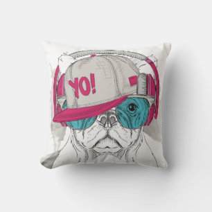 Cute Bulldog Cushion