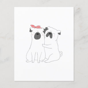 Cute Bulldog Matching Dog Lover Gift Flyer