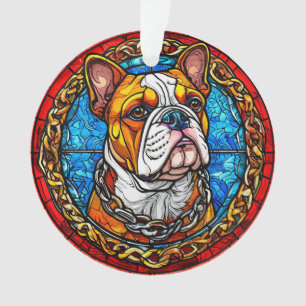 Cute Bulldog Ornament