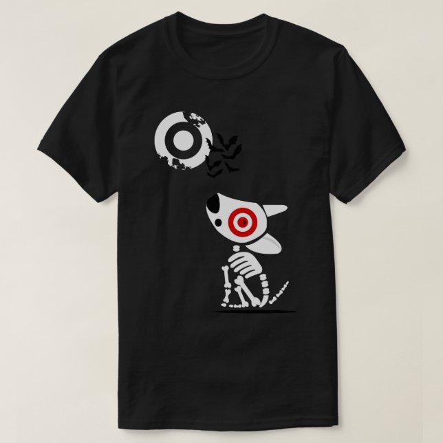 Cute Bullseye Dog Team Member TShirt (Design Front)