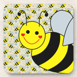 Cute Bumble Bee Coaster