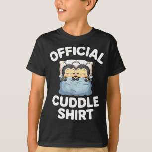 Cute Bumble Bee Couple Cuddle T-Shirt