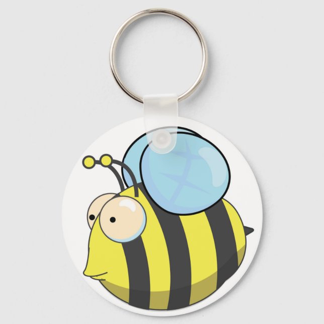 Cute bumble bee key ring (Front)