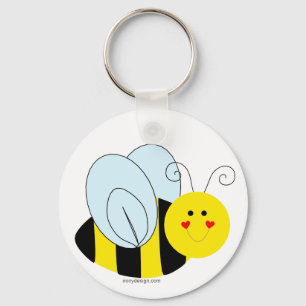 Cute Bumble Bee Key Ring