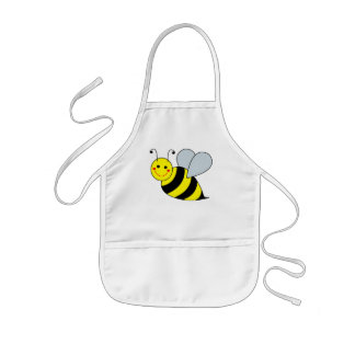 Cute Bumble Bee Kids Apron