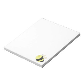Cute Bumble Bee Notepad