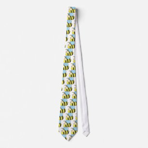 Cute bumble bee tie