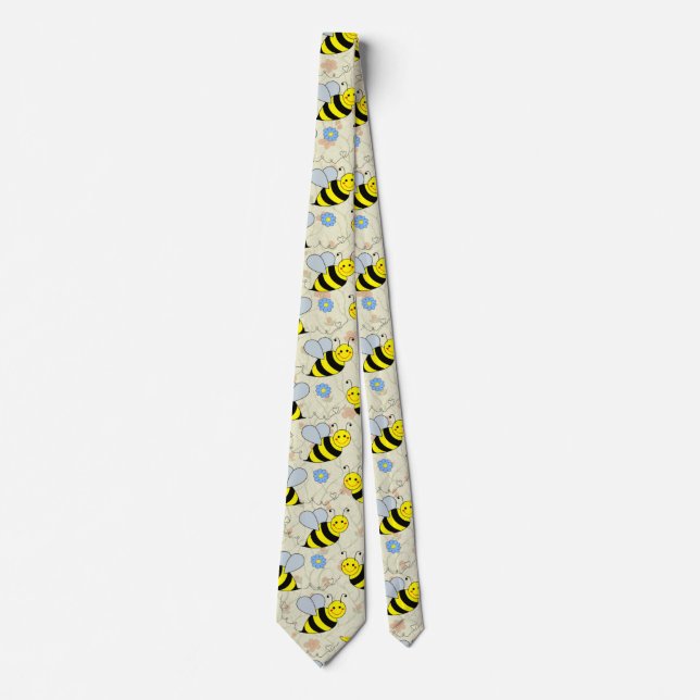 Cute Bumble Bee Tie (Front)