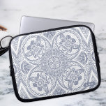 Cute Bumble Bees Mandala Laptop Sleeve<br><div class="desc">Looking for a stylish and personalised laptop case that will keep your device protected while also showcasing your unique style? Look no further than our hand-drawn boho bees mandala laptop case! Featuring a beautiful and intricate design of bumble bees and flowers patterned in a mandala, this beautiful tech accessory also...</div>