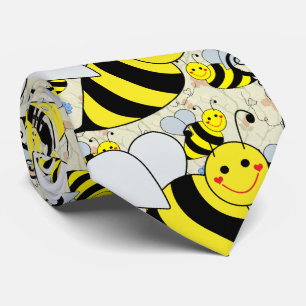 Cute Bumble Bees Tie