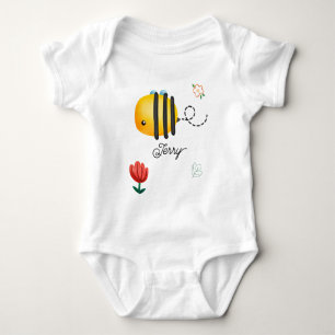 Cute Bumblebee Baby Bodysuit