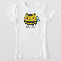 Cute Bumblebee Cat Personalised Text