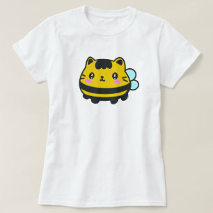 Cute Bumblebee Cat T-Shirt